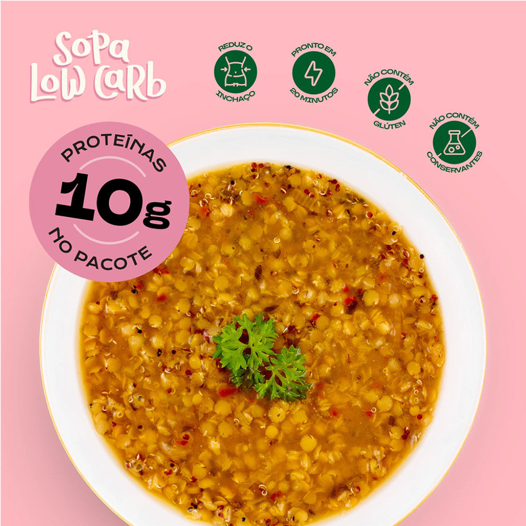 Kit Projeto 21 Dias Holyfoods 959g   21 Sopas Práticas