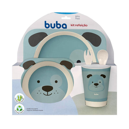 Kit Refeição em Bambu Cachorrinho Buba