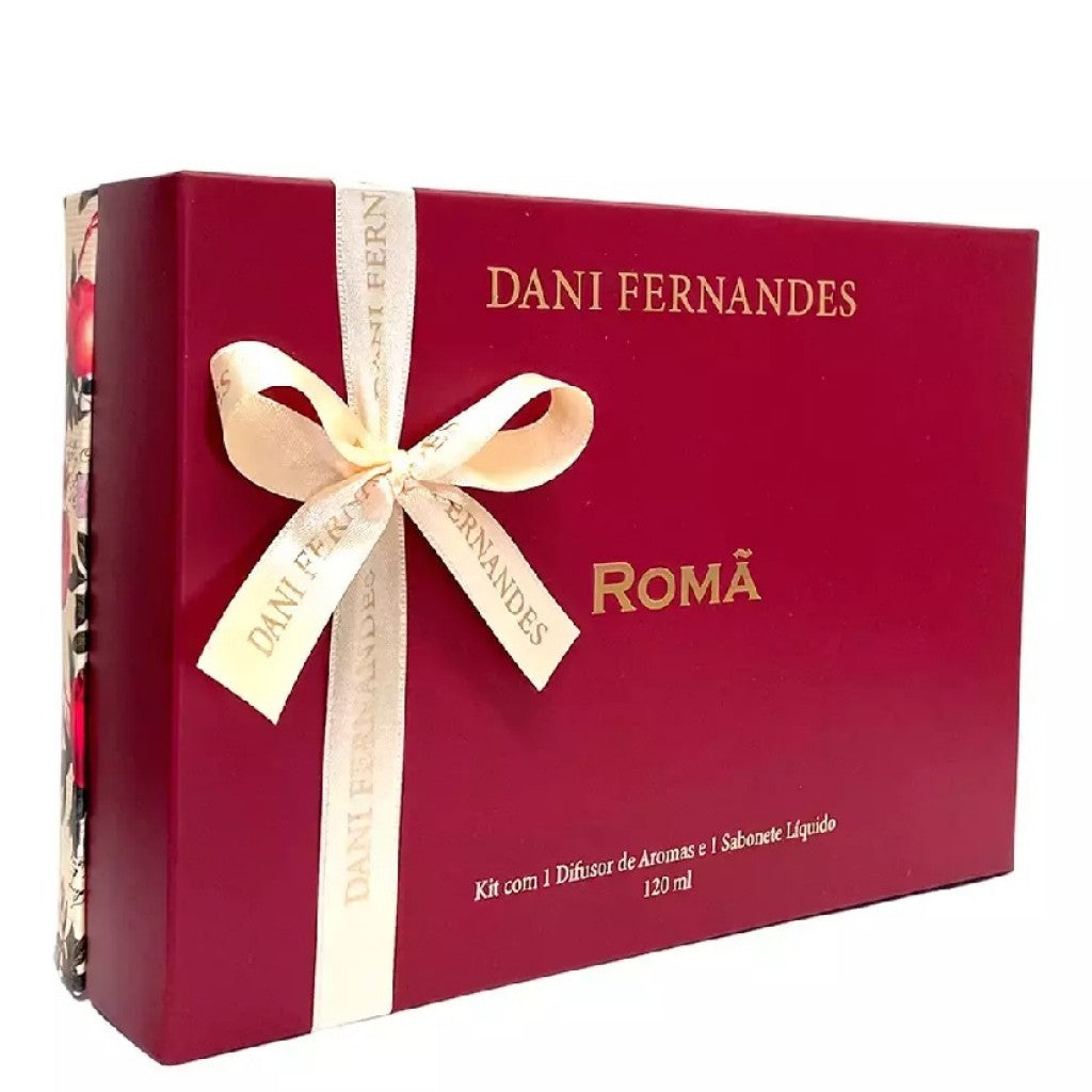 Kit com 1 Difusor de Aromas e 1 Sabonete Líquido Romã 120ml Dani Fernandes