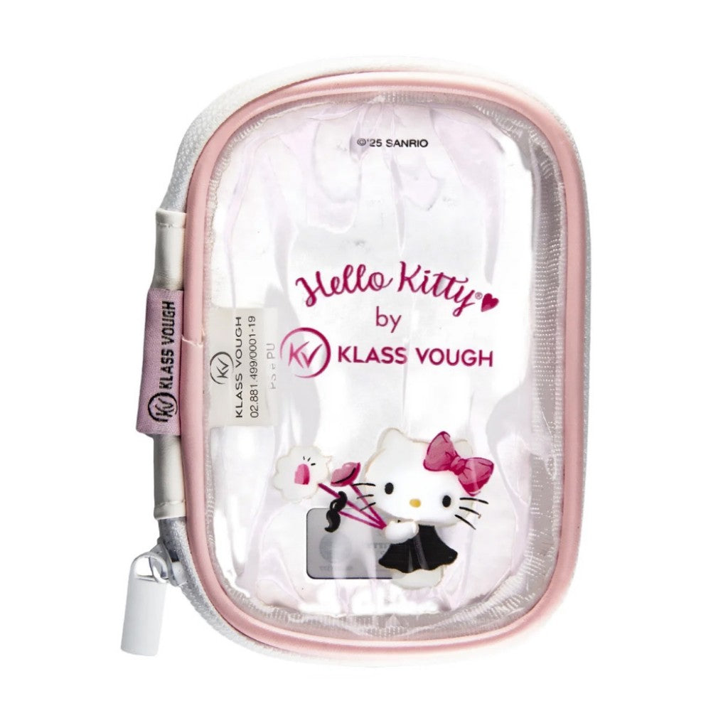 Kit de Pincéis com 5 Mini Pincéis e Necessaire Beleza de Bolso Hello Kitty Klass Vough