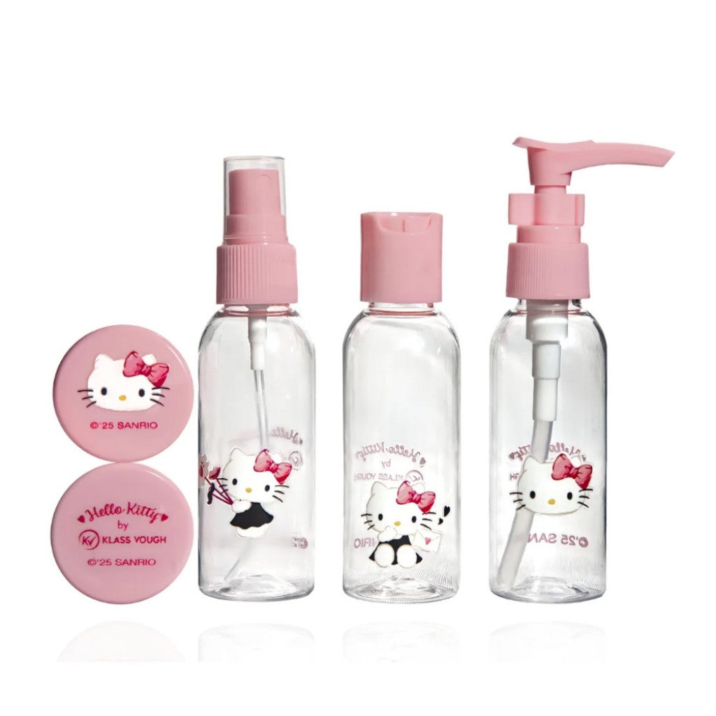 Kit para Viagem com 5 Peças Hello Kitty Klass Vough