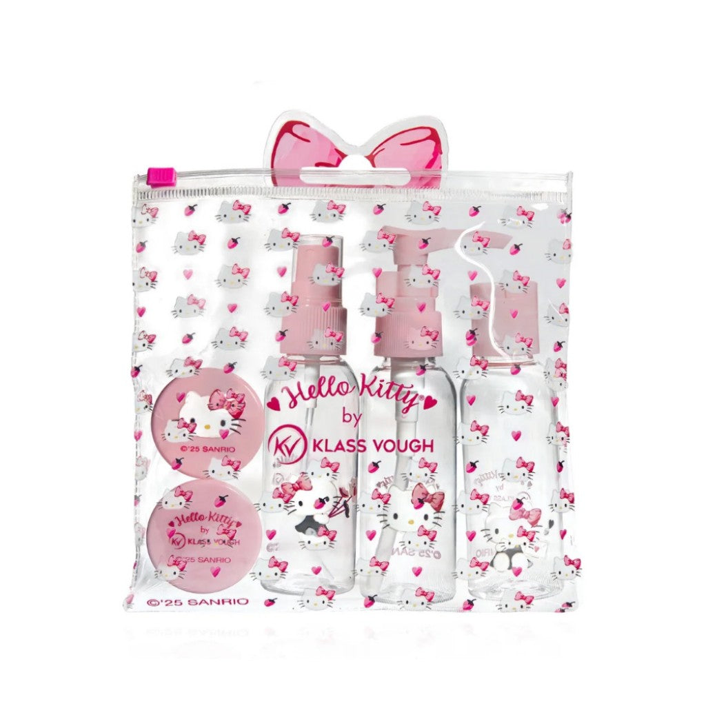 Kit para Viagem com 5 Peças Hello Kitty Klass Vough