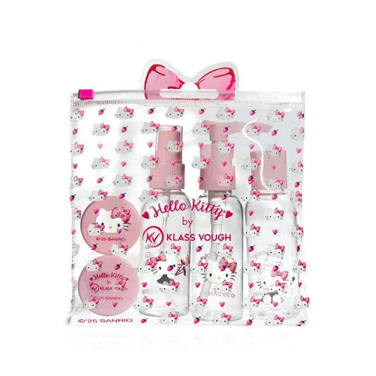 Kit para Viagem com 5 Peças Hello Kitty Klass Vough