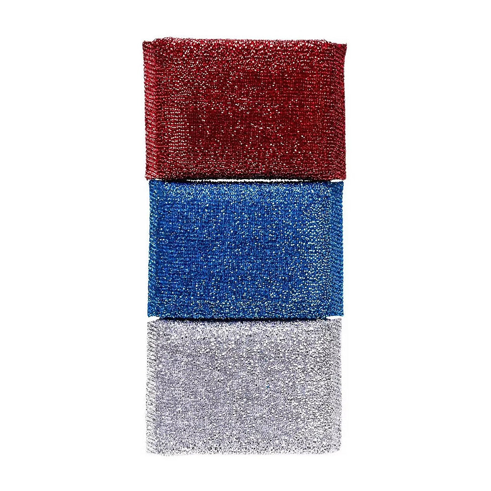 Kit 3 Esponja Louças Poliéster Powermaid