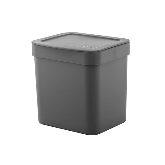 Lixeira para pia de cozinha Trium Chumbo 2,5l Ou