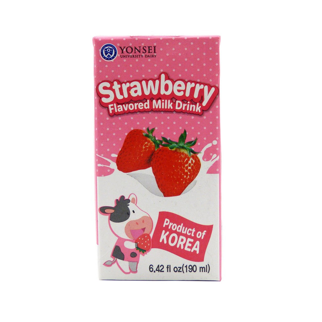 Leite Sabor Morango 190ml Yonsei