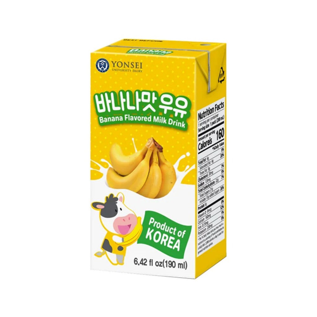 Leite com Banana 190ml Yonsei