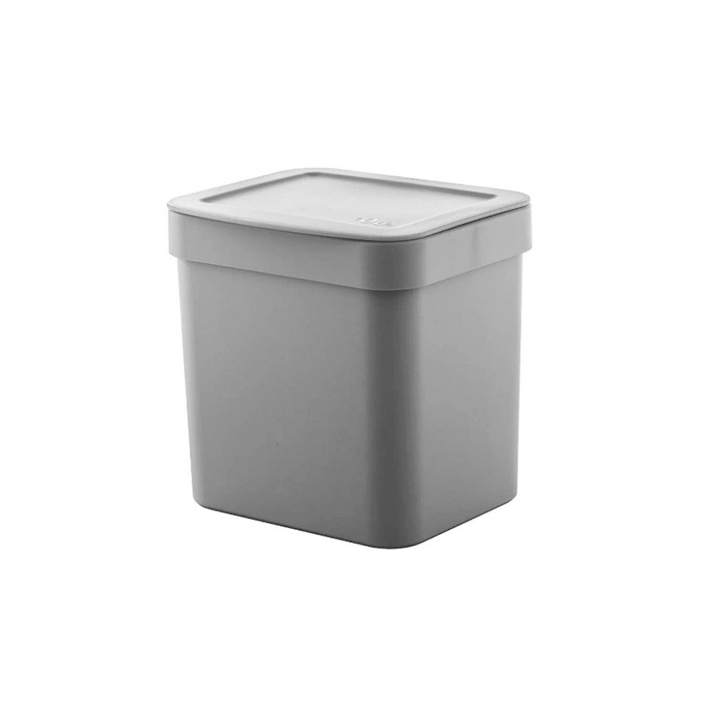 Lixeira para pia de cozinha Trium Chumbo 4,7l Ou