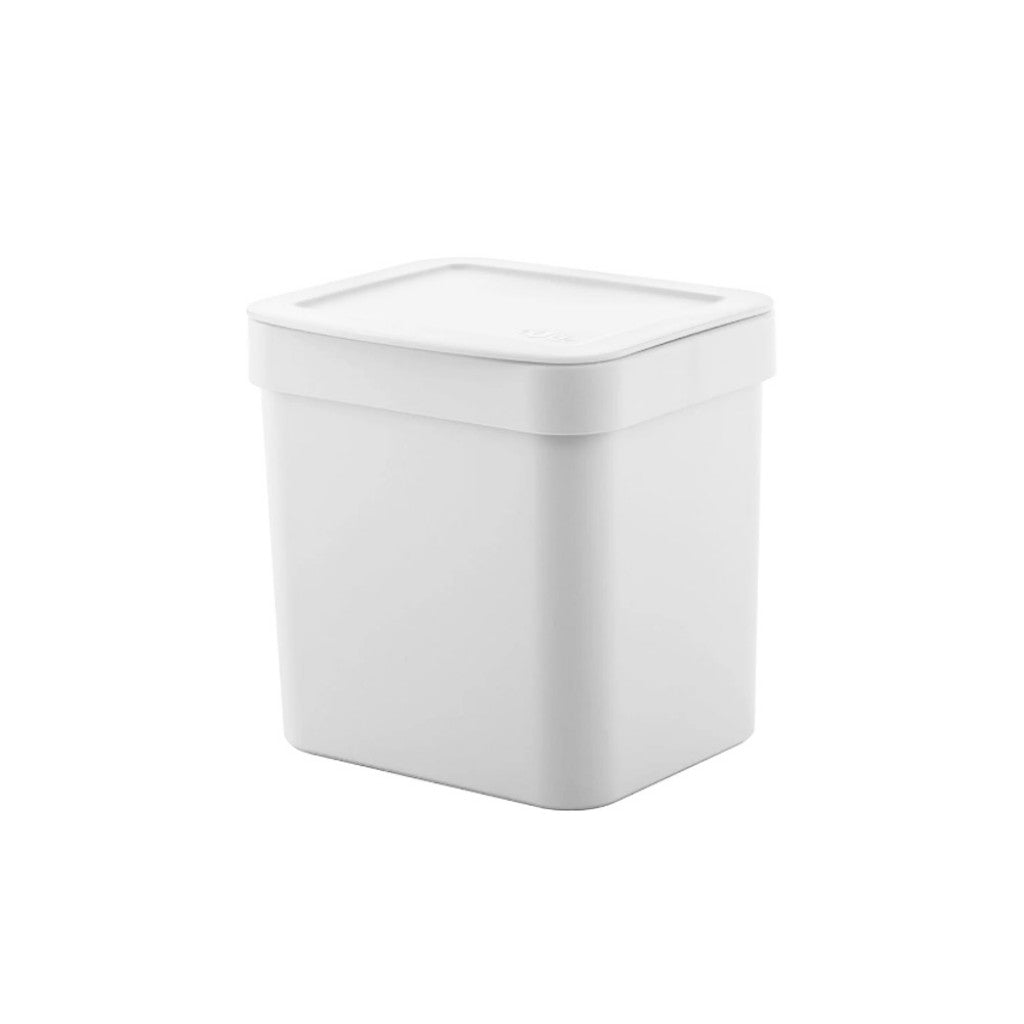 Lixeira para pia de cozinha Trium Branca 4,7L