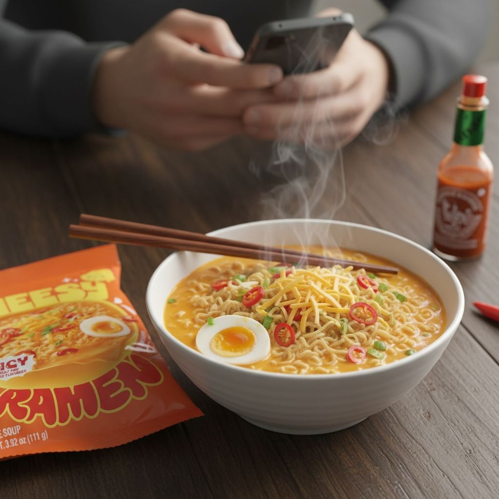 Macarrão Instantâneo Ramen Queijo Picante 111g Otoki