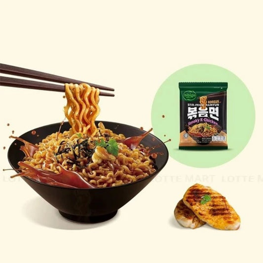 Macarrão Instantâneo Sabor Frango Defumado 122g Bibigo