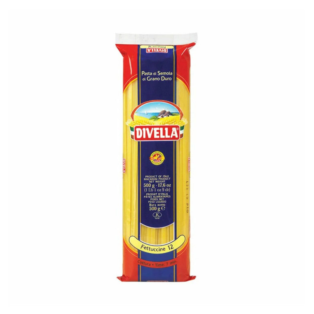 Macarrão Fettuccine N°12 500g Divella