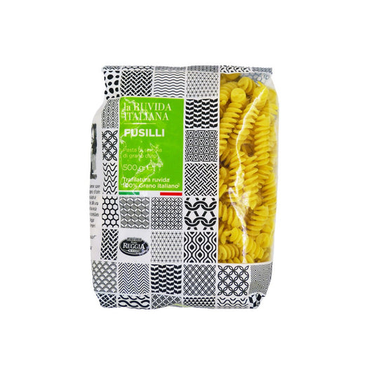 Macarrão Grão Duro Tipo Fusilli 500g La Ruvida