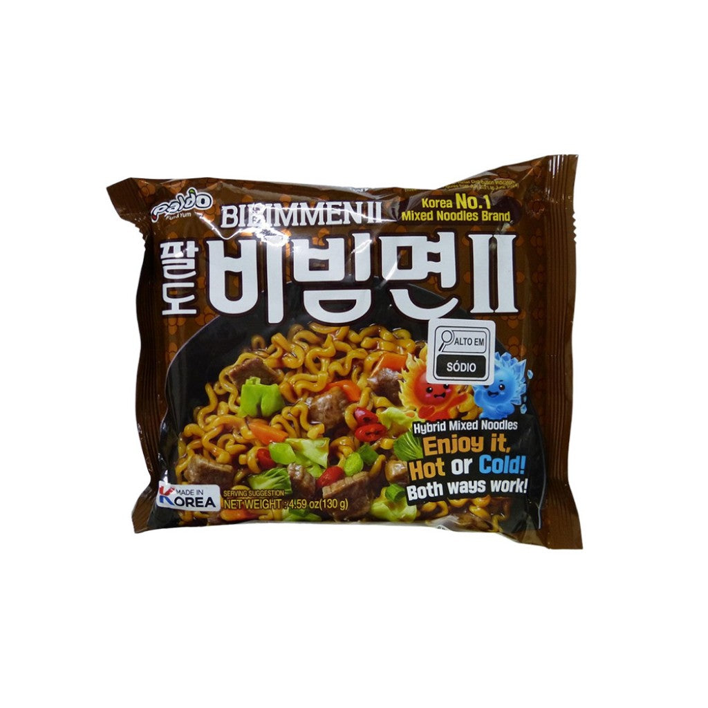 Macarrão Instantâneo Bibimmen 2 Marrom 130g Paldo