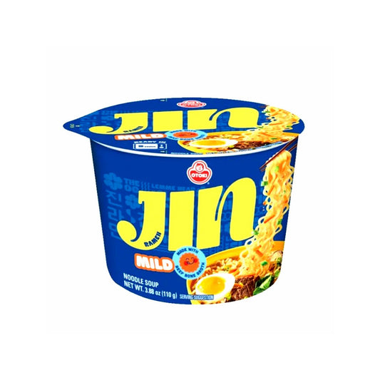 Macarrão Instantâneo Coreano Jin Ramen Mild Bowl 110g Ottogi