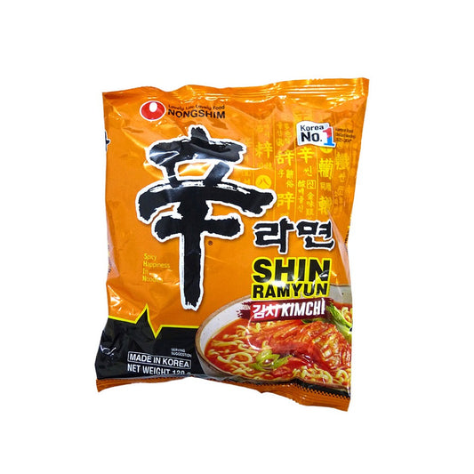 Macarrão Instantâneo Coreano Kimchi Shin 120g Nongshim