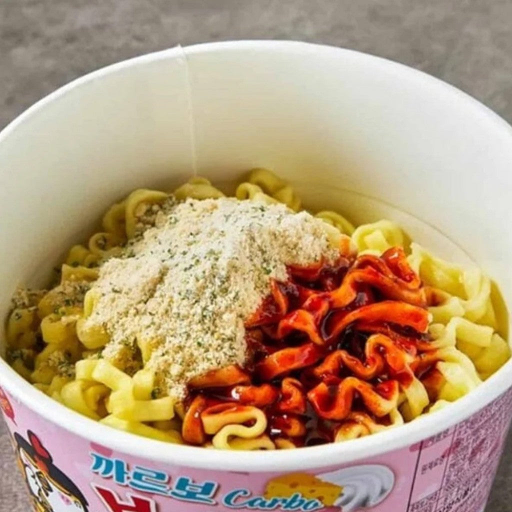 Lamen Coreano Frango Picante Carbonara Pote 105g