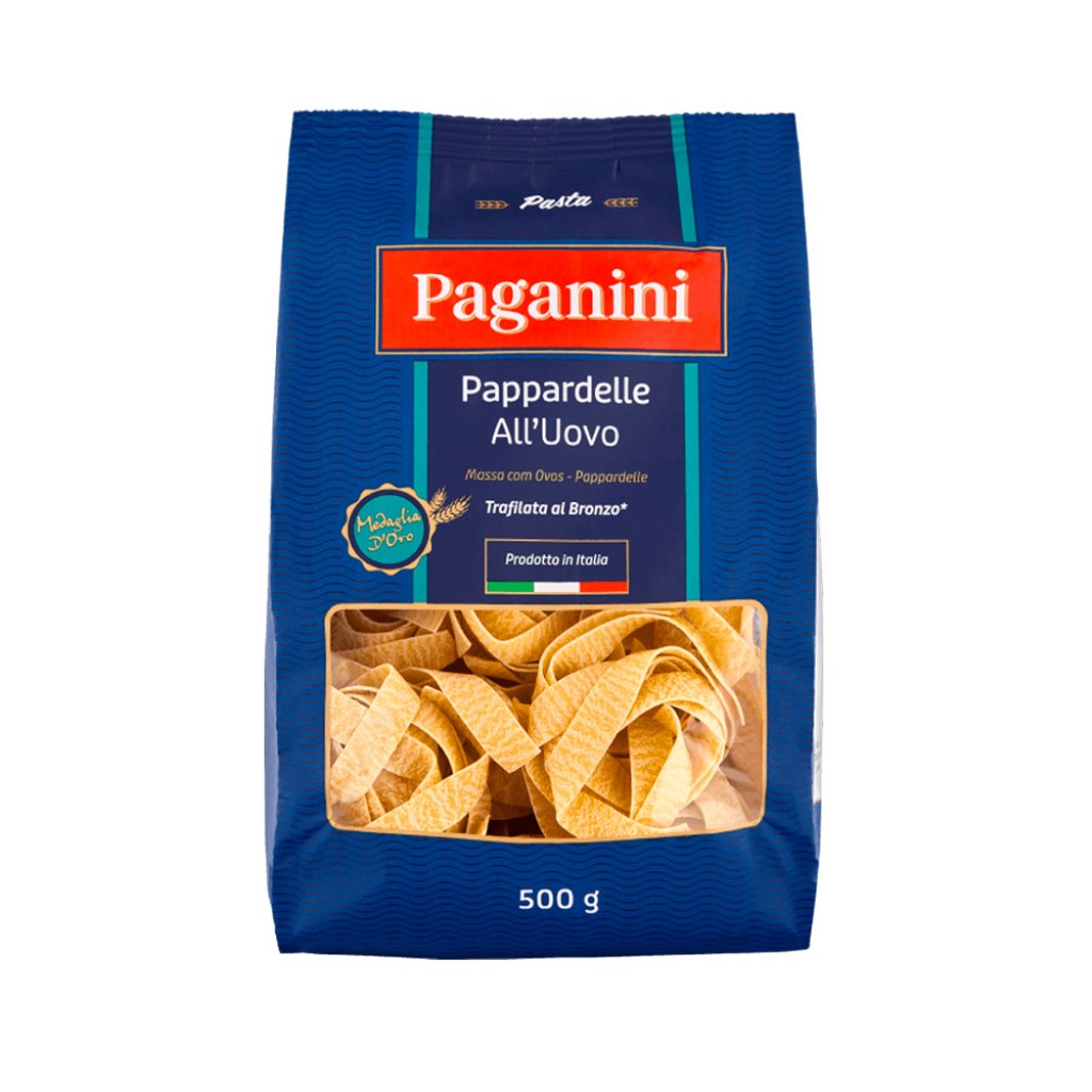 Macarrão Pappardelle All Uovo 500g Paganini