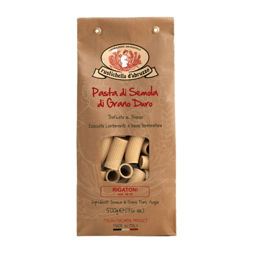 Macarrão Rigatoni 500g Rustichella d’Abruzzo
