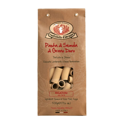Macarrão Rigatoni 500g Rustichella d’Abruzzo
