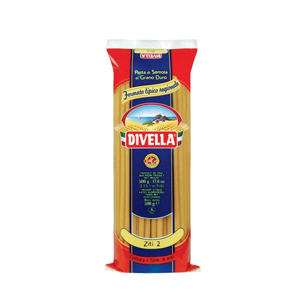Macarrão Ziti Nº2 500g Divella