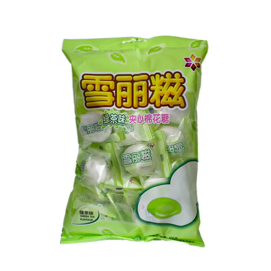 Marshmallow Recheio de Chá Verde 100g Foshan