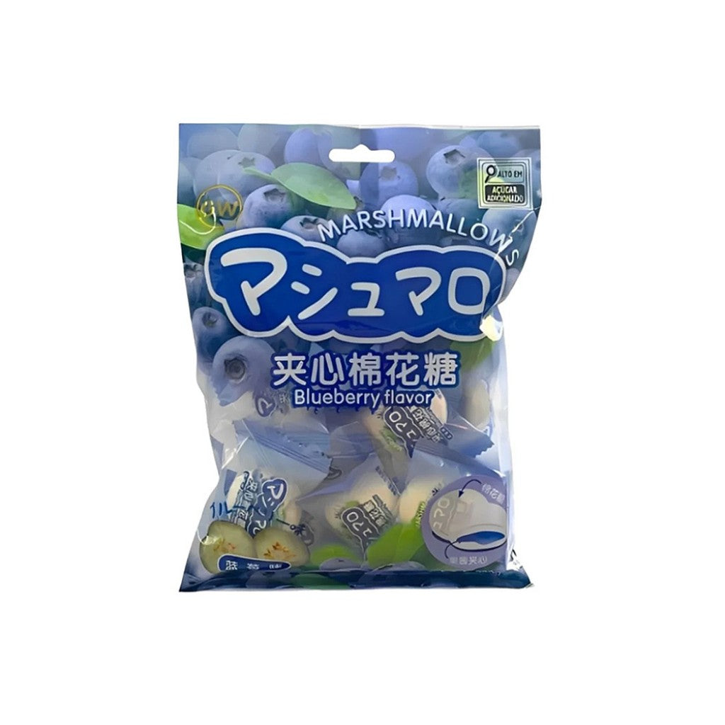 Marshmallow Sabor Mirtilo 100g Gw