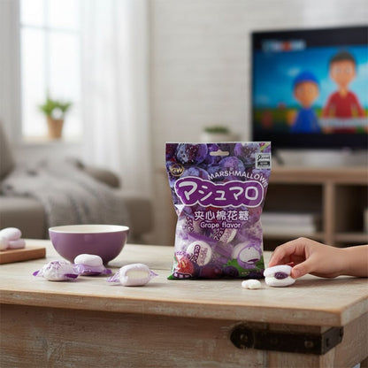 Marshmallow GW Sabor Uva Macio e Aerado 100g