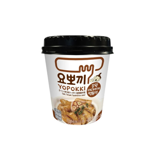 Massa de Arroz Yopokki Cup Teriyaki 120g Young Poong