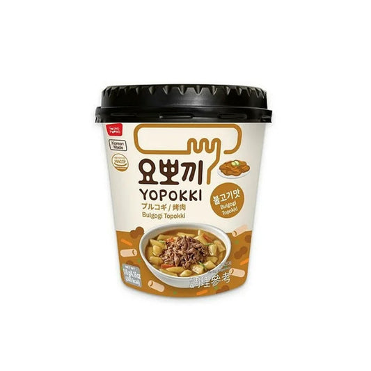 Massa de Arroz Yopokki ao Molho Bulgogi 118g Young Poong