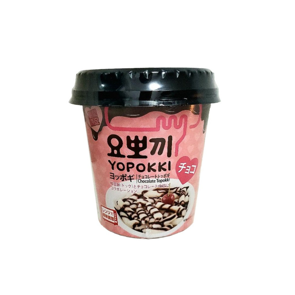 Massa de Arroz Yopokki ao Molho de Chocolate 120g Young Poong