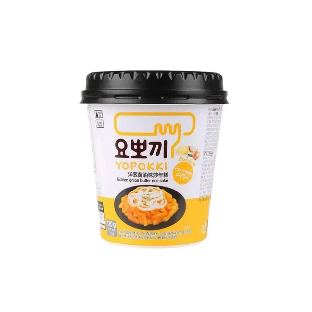 Massa de Arroz Yopokki com Molho de Cebola Amanteigada 120g Young Poong