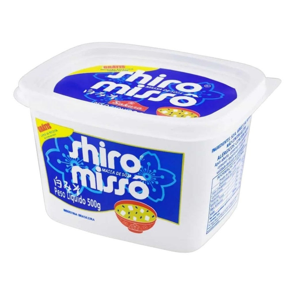 Massa de Soja Missô Shiro Claro 500g - Sakura