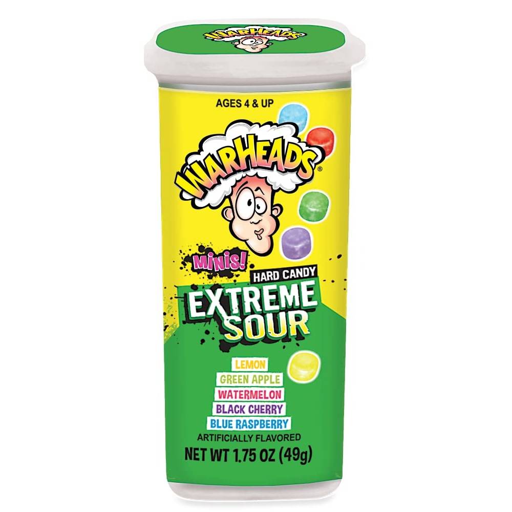 Mini Balas Extreme Sour 49g Warheads