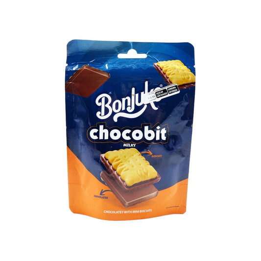 Mini Biscoito com Chocolate ao Leite 50g Bonjuks