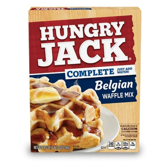 Mistura para Waffle Belga Belgian Waffle 794g Hungry Jack