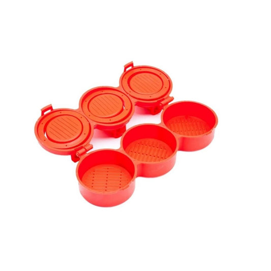 Modelador de Hambúrguer Triplo Western Home