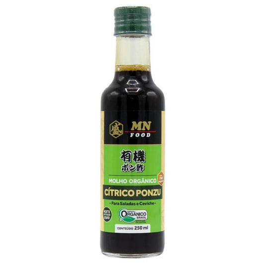 Molho Cítrico Ponzu Orgânico 250ml Mn Food