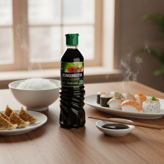 Molho de Soja Tradicional 500ml Hinomoto