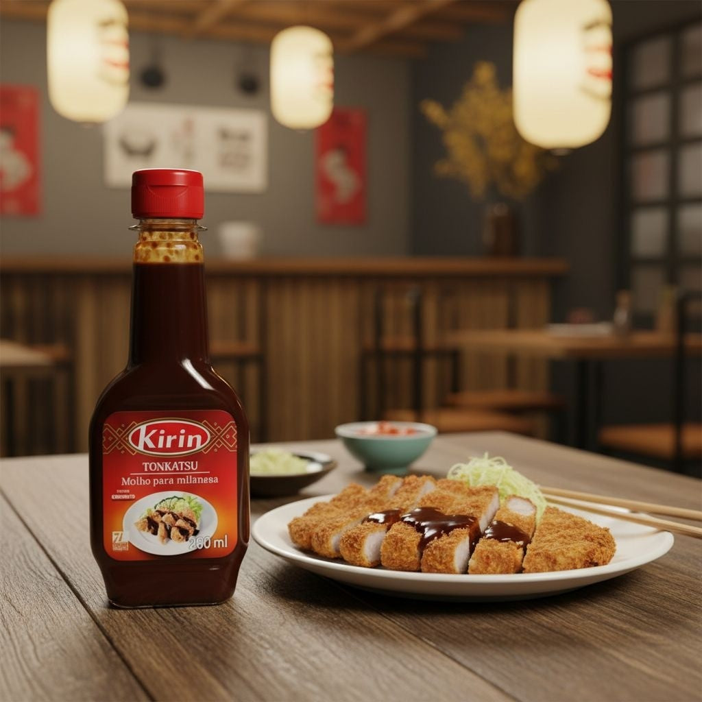 Molho para Milanesa Tonkatsu Kirin 200ml Hinomoto