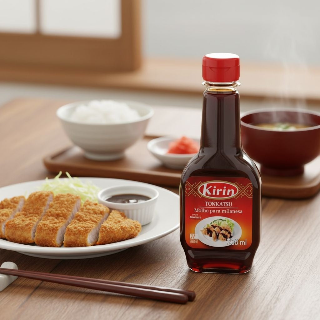 Molho para Milanesa Tonkatsu Kirin 200ml Hinomoto