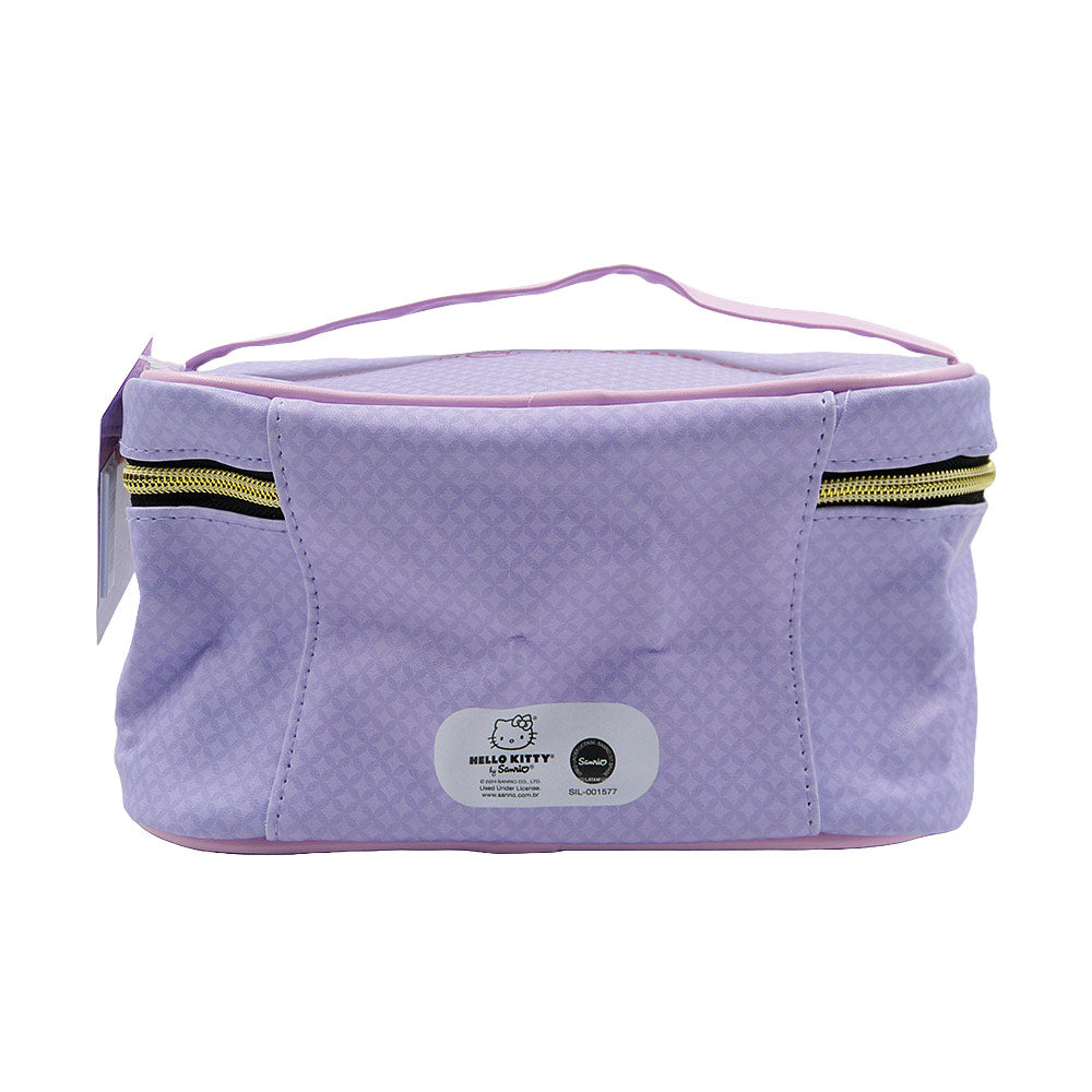 NECESSAIRE LILAS HELLO KITTY 21X13X13CM KCHK-05L KLASS VOUGH