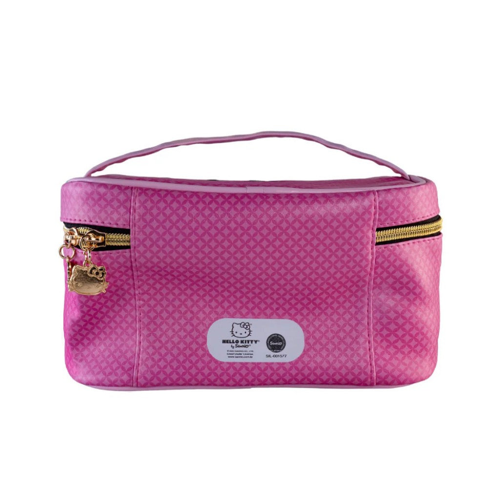 Necessaire Pink Hello Kitty 21x13x13cm Klass Vough