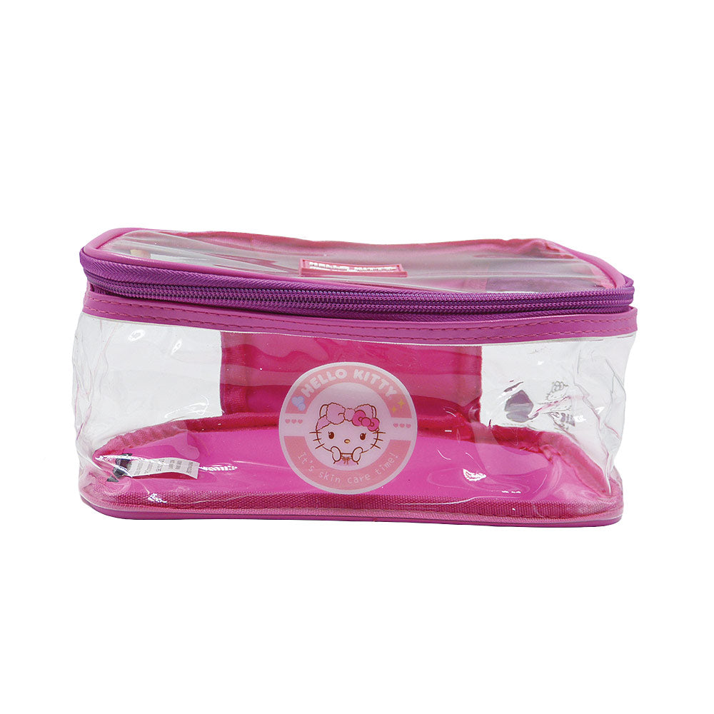 NECESSAIRE RETANGULAR PINK HELLO KITTY 21X14X11CM KCHK-07 KLASS VOUGH