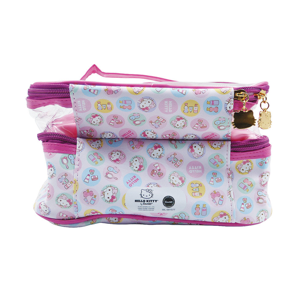 NECESSAIRE ROSA HELLO KITTY 16,5X23X16,5CM KCHK-01R KLASS VOUGH