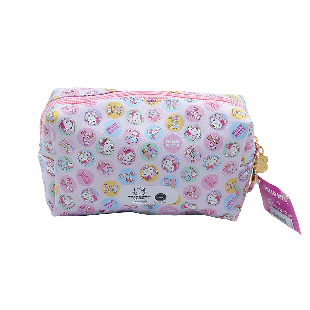 NECESSAIRE ROSA HELLO KITTY 18,5X10,5X7CM KCHK-04R KLASS VOUGH