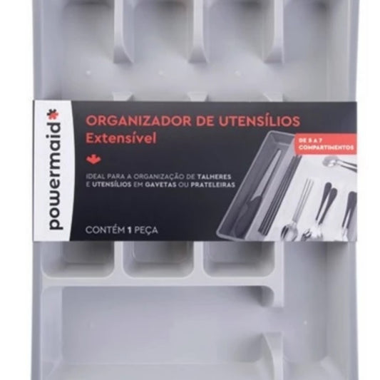 Organizador Utensílios Extensível Powermaid