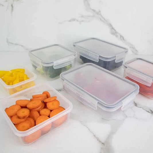 Pote Click Retangular 870ml