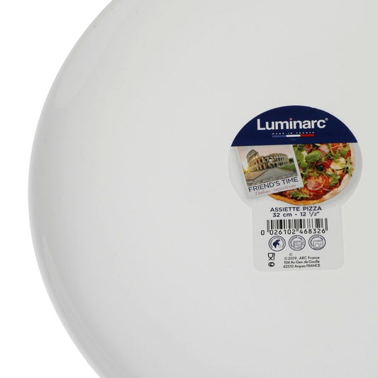 Prato para Pizza Assiette Branco 32cm Luminarc