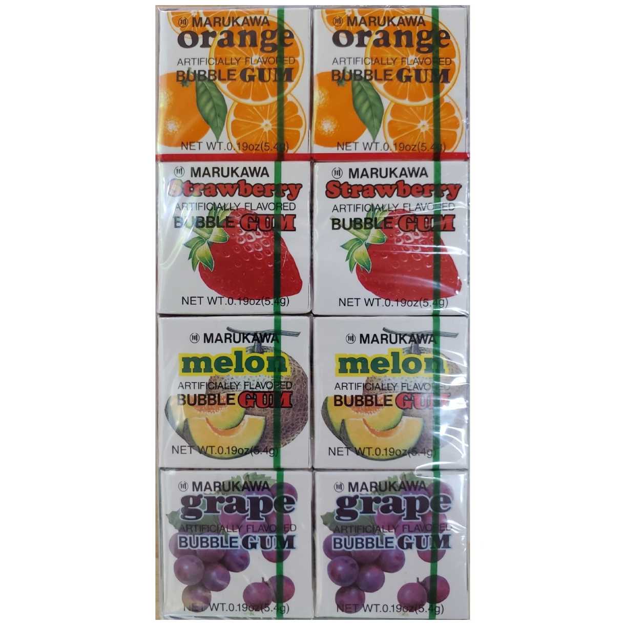 Pack com 8 Chicletes Mix de Frutas 43,2g